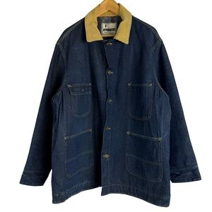 Vintage SEARS Roebucks Denim Wool Lined Jacket